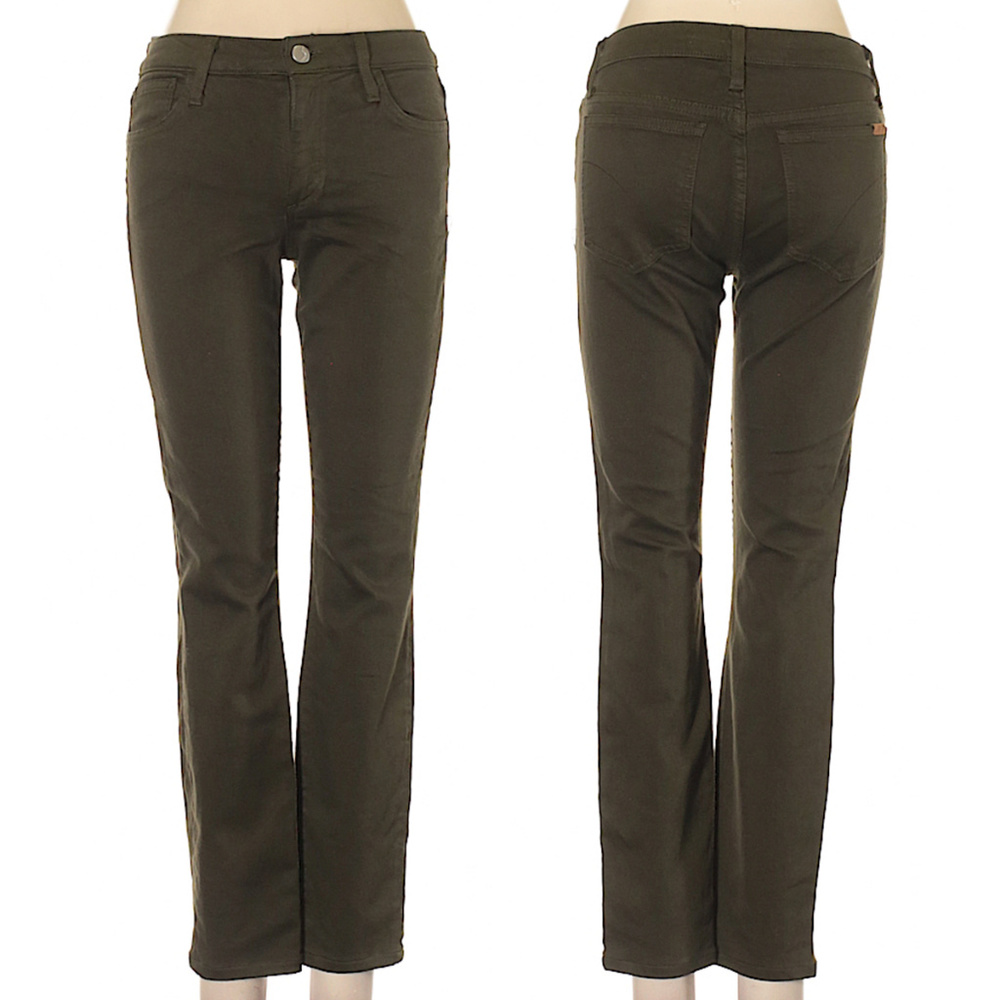 JOE'S The Skinny Mid Rise Jeans Olive GUC | 26 - Picture 8 of 8